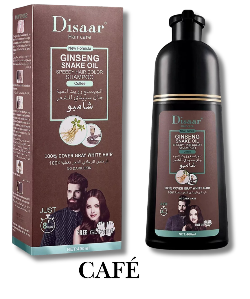 Disaar® Shampoo AntiCanas Unisex 🌿 + 1 PAR DE GUANTES DE REGALO 🎁 + Envío gratis 📦