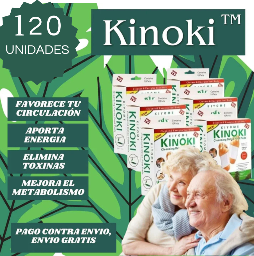 🔥 Parches Desintoxicantes Kinoki🌿 (Promocion 60 , 120 , 240 , 300 unidades) + ENVIO GRATIS! 📦